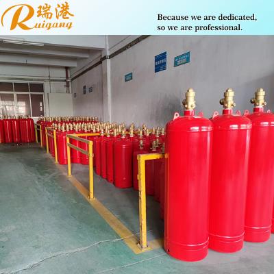 China 100L Capacidad FM 200 cilindros Pared de cilindro rojo con presión de almacenamiento de 2,5MPa en venta