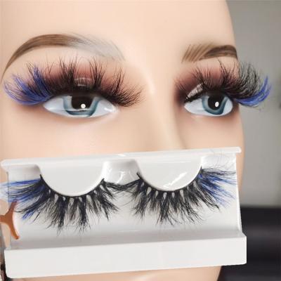 China Super long drametic best manufacturing eyelashes 3d super fluffy mink lashes strips mink color lashes for sale