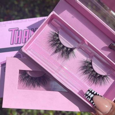 China Dramatic Long Vegan Faux Mink Eyelashes Super Tapered Premium Seller Fluffy Lashes for sale