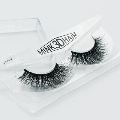 China Competitive price high quality mink eyelashes 3d FLUFFY real lashes mink eyelash for sale