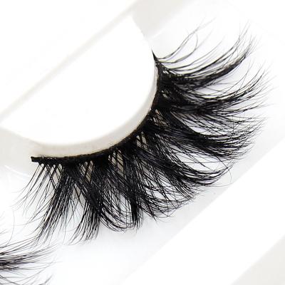 China Large 20 Millimeter Lashes Seller 3d Mink Lashes FLUFFY Real Mink Lashes Supply for sale