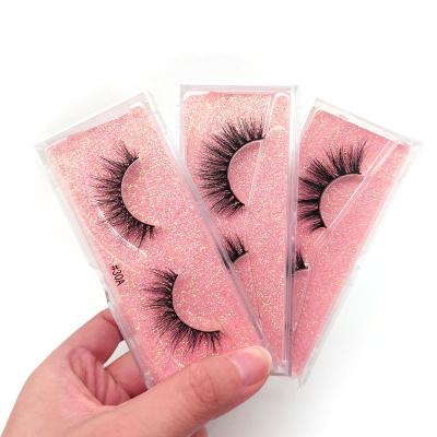 China Best Lashes 5d Mink Lashes Fluffy Mink Eye Lashes Wholesale Manufacturing Lashes for sale