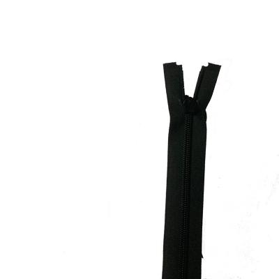 China China Manufacturer Logo Pull Two Slider #5 Open End Viable Zippers Nylon Waterproof Zippers Roll for sale