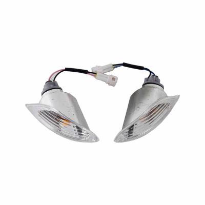 China ABS & PC Plastic Front & Rear Turn Signal Blinker Indicator Light For LX50 LX125 LX150 LXV 125 For LX/LXV Motorcycle 50/125/150 2T/4T for sale