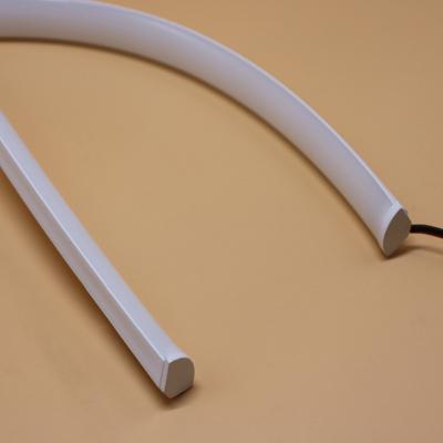 China Hotel Cheap Price Cable 14mm*22mm Indoor Corner Led Neon Strip Light For Conrer Wall for sale