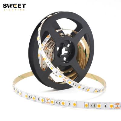 China Hotel hot sales single color and IP20 3000k/4000k/6000k warm white waterproof flexible smd 5050 led strip for indoor and outdoor for sale