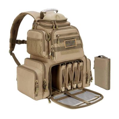 China For Daily Use 900D Polyester Premium Quality 5 Gun Backpack Range Military Tactical Bag for sale