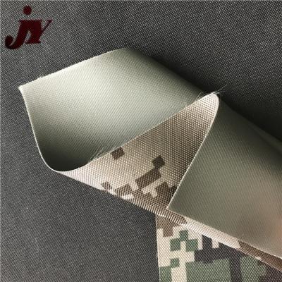 China Tongxiang Qinyi 600d hot sale China factory camouflage military waterproof 100% polyester printed school bag fabric for sale