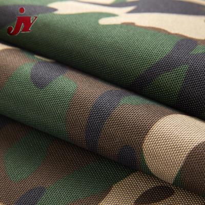 China Waterproof 600D 300D Army Camouflage Armor Printing Oxford PVC Coated Fabric for sale