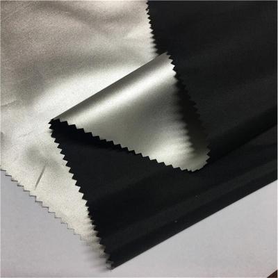 China China hot sale 170T 190T 210T waterproof silver coating fabric, taffeta with UV protection taffeta silver coating fabric for car cover for sale