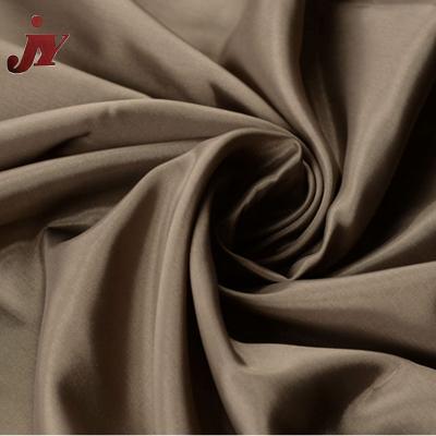 China Telas De Satin Sewing Machine, Wholesale Single Color Waterproof 100% Polyester Satin Fabric To Stripe Cloth for sale