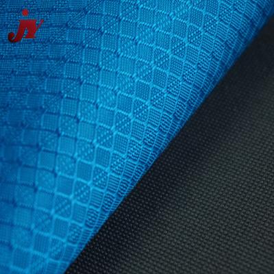 China China Waterproof Textile Factory Coated Pattern 600d 100 Polyester PU Coated Oxford Jacquard Fabric for sale