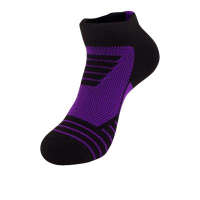 China Breathable Low Top Mens Cycling Socks Anti Slip Running Socks for sale