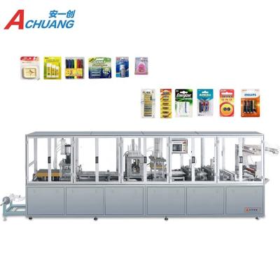 China Products Blister Card Packing Machine Blister Packing Machine Toothbrush Cartoning Machine for sale