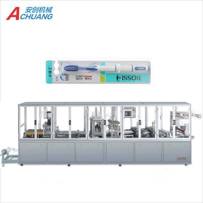 China Automatic Commodity Blister Packing Machine For Toothbrushes Price for sale