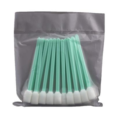 China Foam Tip Cleanroom Swab Disposable Rectangular Remover Lint Free Foam Tipped Cleaning Swabs For Printer Head for sale