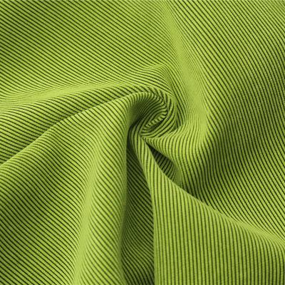 China Breathable Popular Garment Microfiber Fabric 16W Cationic Corduroy for sale