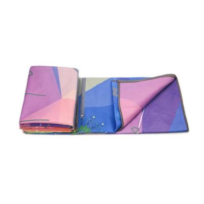 China QUICK DRY Cheap Price Microfiber Non Slip Transfer Printed Hot Yoga Towel for sale