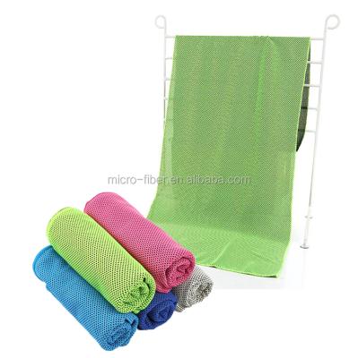 China ICE QUICK DRY High Quality Quick Dry Cool Cool Towel Multicolor Microfiber Cooling Towel for sale