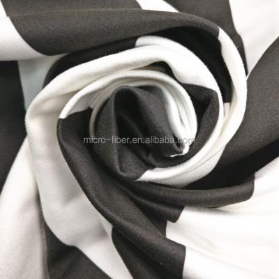 China Amazon's very popular black and white striped towels QUICK DRY bestseller for sale