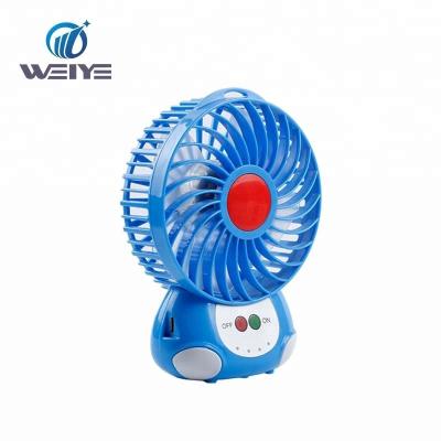 China Hotel Manual Children Personalized Kids Mini Rechargeable Plastic Portable Fan for sale