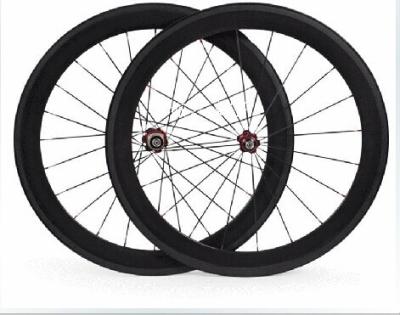 China high quality ChinaYOUNGFANBIKE famous 60mm Clincher 700c road bike carbon wheel 23mm width for sale