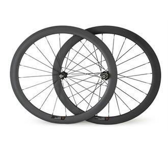 China high quality ChinaYOUNGFANBIKE famous 50mm Clincher 700c road bike carbon wheel 23mm width for sale