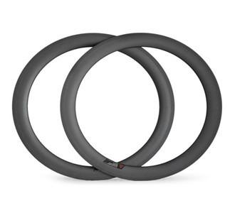 China 100% Hand built cheap full carbon rim 3K/MATT Wheel 60mm*23mm 700c clincher road bike Rims for sale