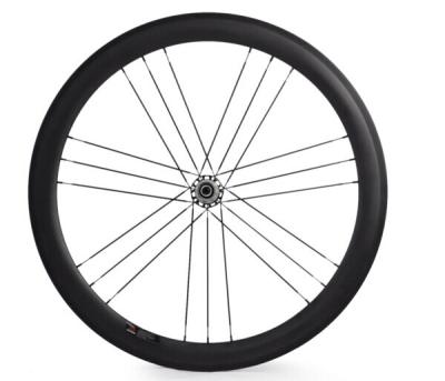 China New700C 23mm Width G3 Geometry Straight Pull 50mm Tubular Carbon Bike wheels Road bicycle for sale