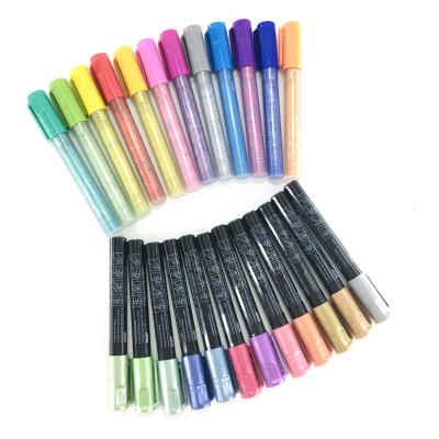 China Art Cheap Colored Paint Marker Non-Toxic Refillable Set for sale