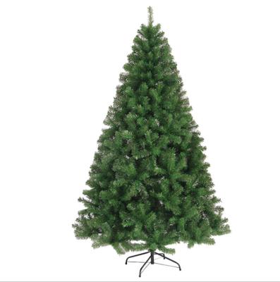 China PVC Customized Size Artificial Christmas Tree Flocked Snowy Trees With Pine Cone Decoration for sale