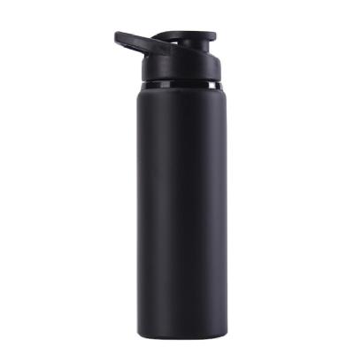 China Promotional Wholesale Sustainable High Quality 750ml Custom Logo Sport Aluminum Water Bottle With Handle for sale