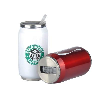 China Viable low price stainless steel coke shape stainless steel tumble vacuum thermos thermos promotional advertising mug for sale