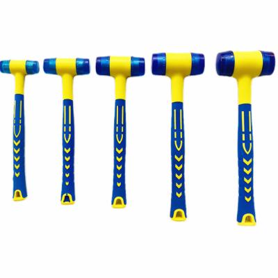 China Latest 30mm Strong And Sturdy Tile Grip Sledge Rubber Mallet Safety Comfortable Grip for sale