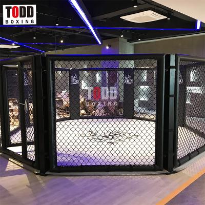 China Muttahida Majlis-e-Amal Training UFC Quality Competition Octagon Floor Muttahida Majlis-e-Amal Wrestling Cage for sale