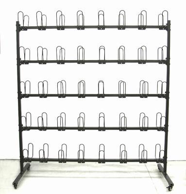 China Steel Adjustable Metal Boxing Gloves Stand And Display Rack With Wheels for sale