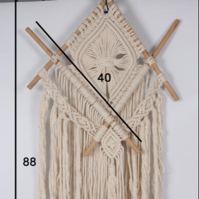 China Jialan Stocked Wholesale Four Seasons Selling Cotton Rope Woven Wall Decorations for sale