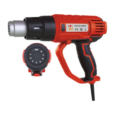 China Cool/Hot Air Fan Boot Blow Heater Machine Heat Gun 2000W Hot OEM Brand for sale