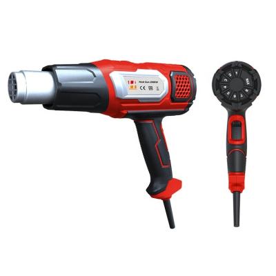 China Cool/Hot Mini Air Temperature Adjustment Fan Portable Industrial Electric Heat Gun For Shrinking Embossing for sale