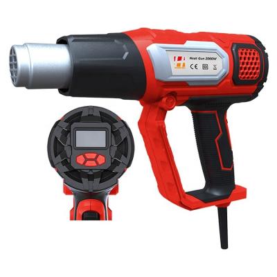 China 2000W Air Cool/Hot High Performance Mount Series Air Gun LCD Digital Display Temperature Control Hot Model Heat Gun for sale