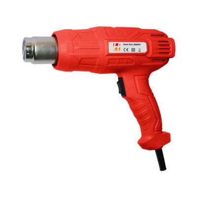 China Cool/hot air manufactured top hot selling pneumatic heat gun pistola de calor 2000W air gun for shrinking purpose for sale