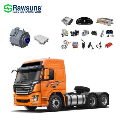 China Rawsun pmsm motor 290kw ev kit electric car conversion motor waterproof kit for 12M Passenger Transport for sale