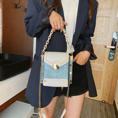 China 100% Eco-friendly 2020 Fashion Women Mini Small Square Bag Lady Shoulder Cute Luxury Cross - Body Bags Handbags for sale