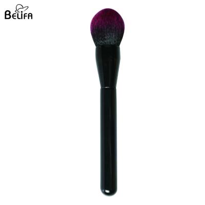 China Belifa New design high quality synthetic hair big powder makeup brush custom logo spoolie brush for sale