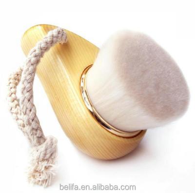 China Belifa super soft wood face facial cleansing brush for sale