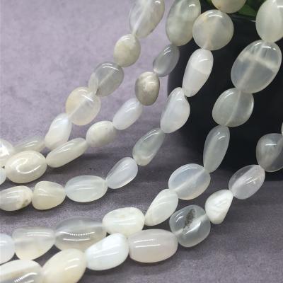 China DIY Jewelry Hand Making Wholesale Manufracture Natural Grey Moonstone Faceted Rondelle Shape Beads for Making DIY Jewelry for sale