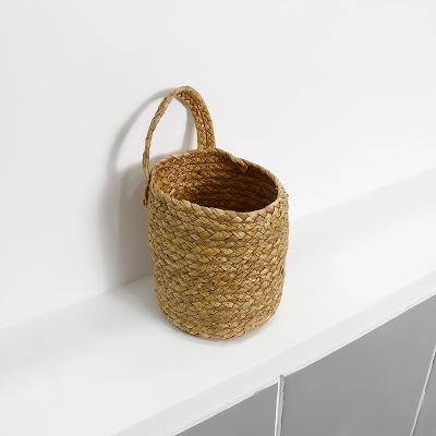 China Large Quantity Hand Vegetable Plankton Sustainable High Rope Woven Storage Basket Set for sale