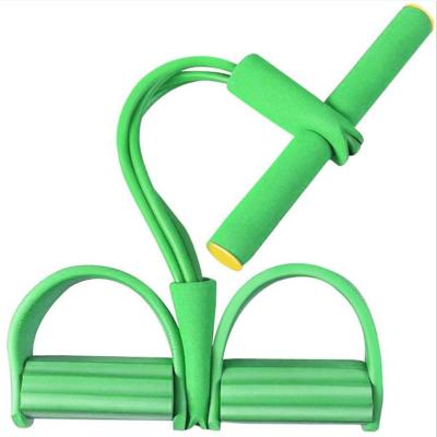 China Factory Outlet High Elasticity High Elasticity Factory Customizable 4 Tube Pull Rope Pedal Fitness Rope for sale