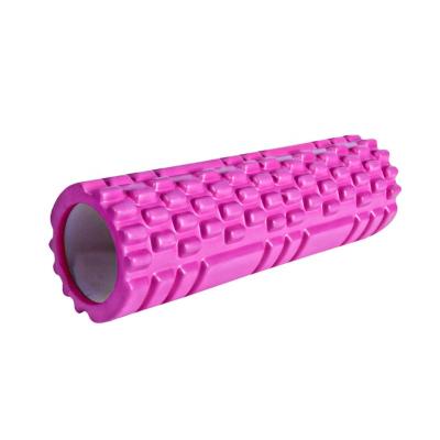 China Deep Tissue Massage or to Soothe and Relax Spine Custom Eva Pvc Yoga Foam Roller High Density Rodillo De Espuma Logo Gym Round Eva Hollow Tired Muscles for sale