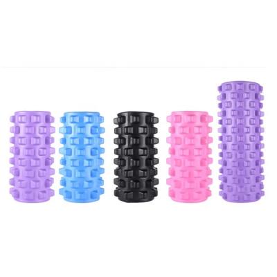 China Relax Tired Muscles Wholesale Eco-Friendly Colorful Yoga Foam Roller Wear Resistance Body Slimming EVA Foam Roller Rodillo De Espuma Camouflage for sale